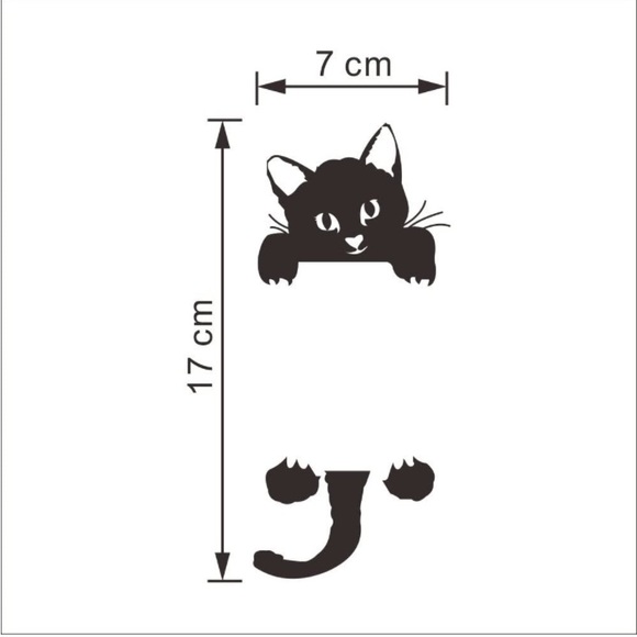 Cat Lightswitch Decal Home Decor Accessory - Picture 3 of 4